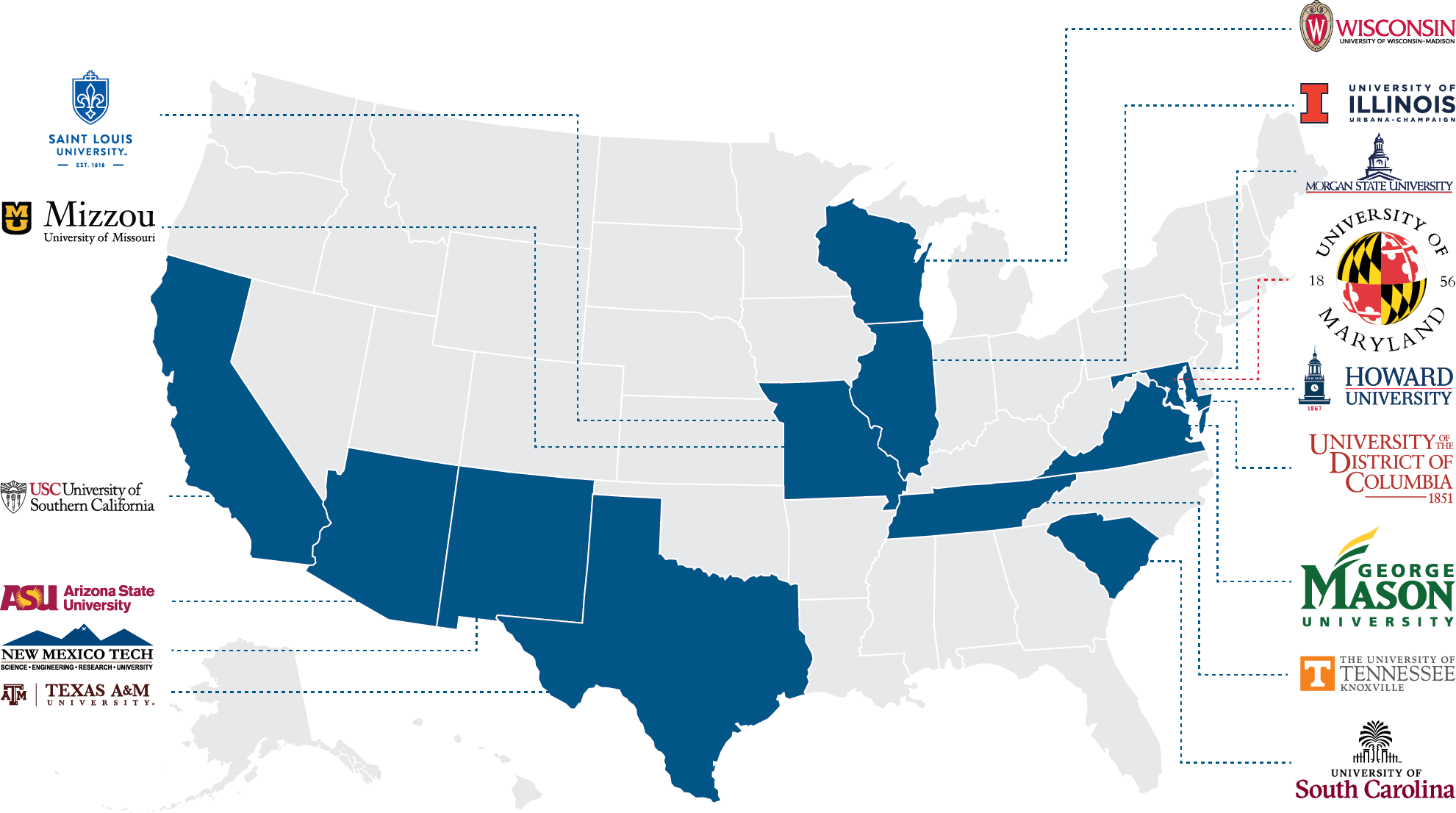 INSURE member map June 2022 update