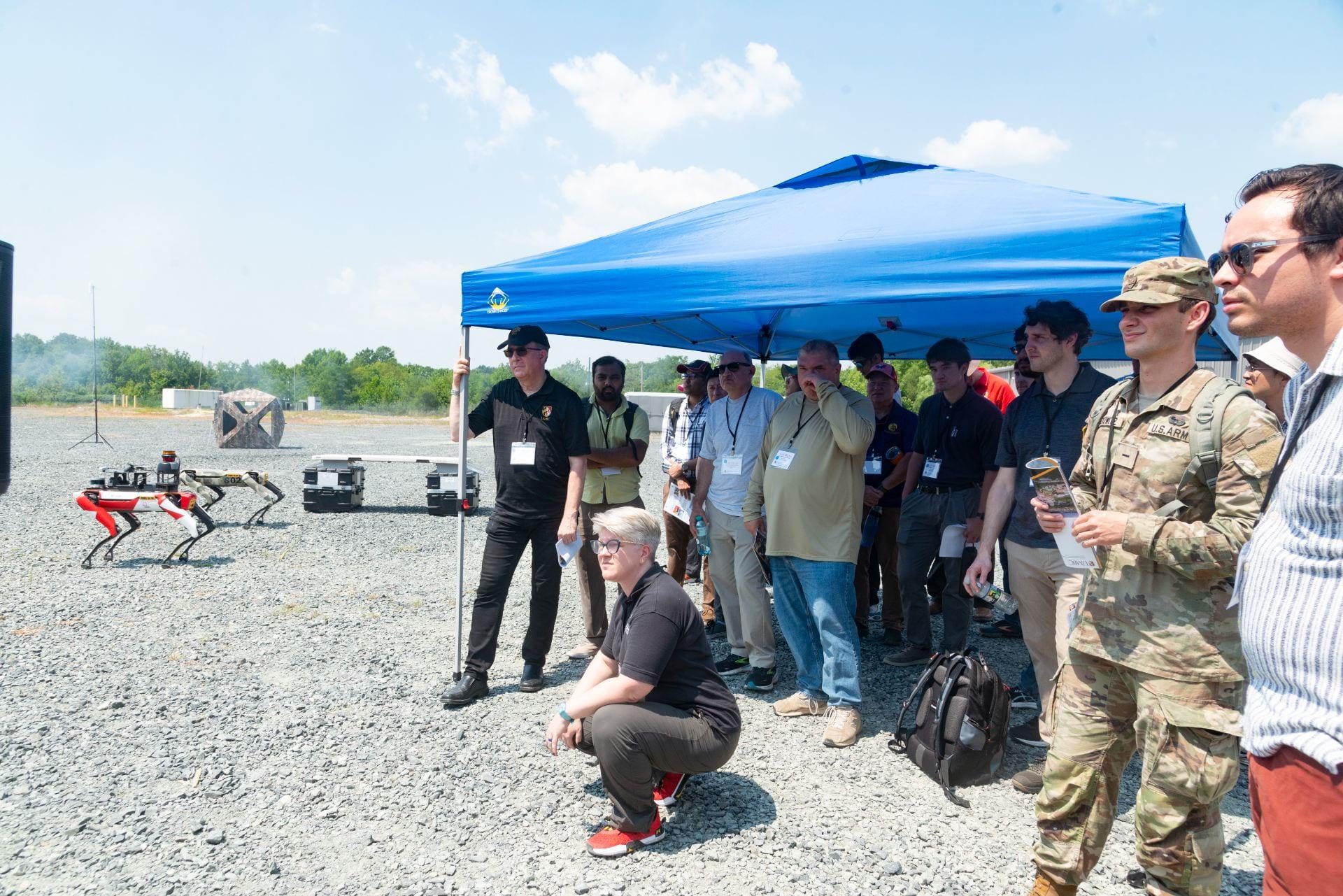 ARLIS Researchers Participate in 2024 ArtIAMAS Field Experiment